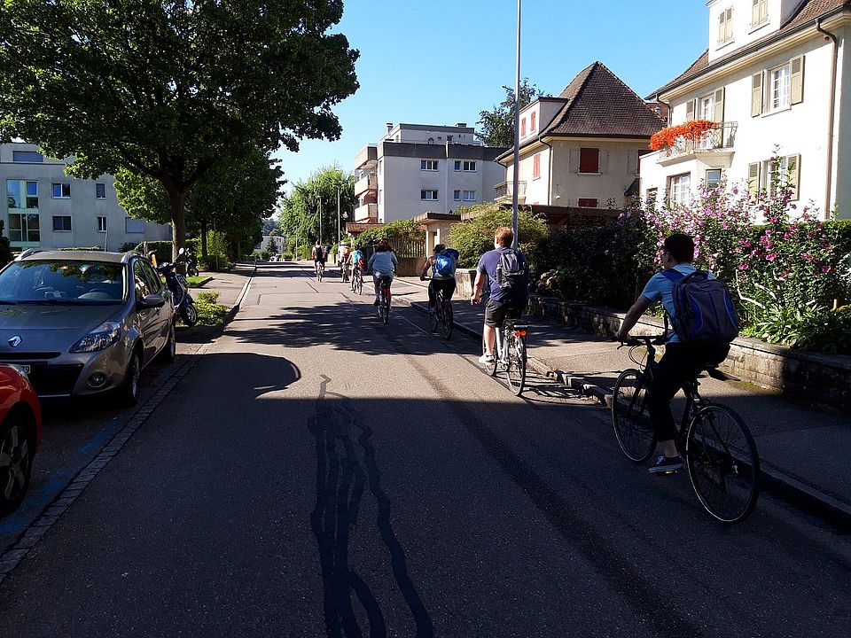 On the bike